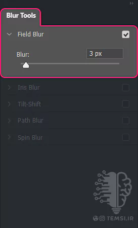 photoshop-2024-filter-Blur Gallery-field blur