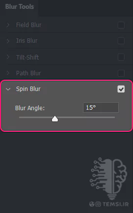 photoshop-2024-filter-Blur Gallery-spin blur